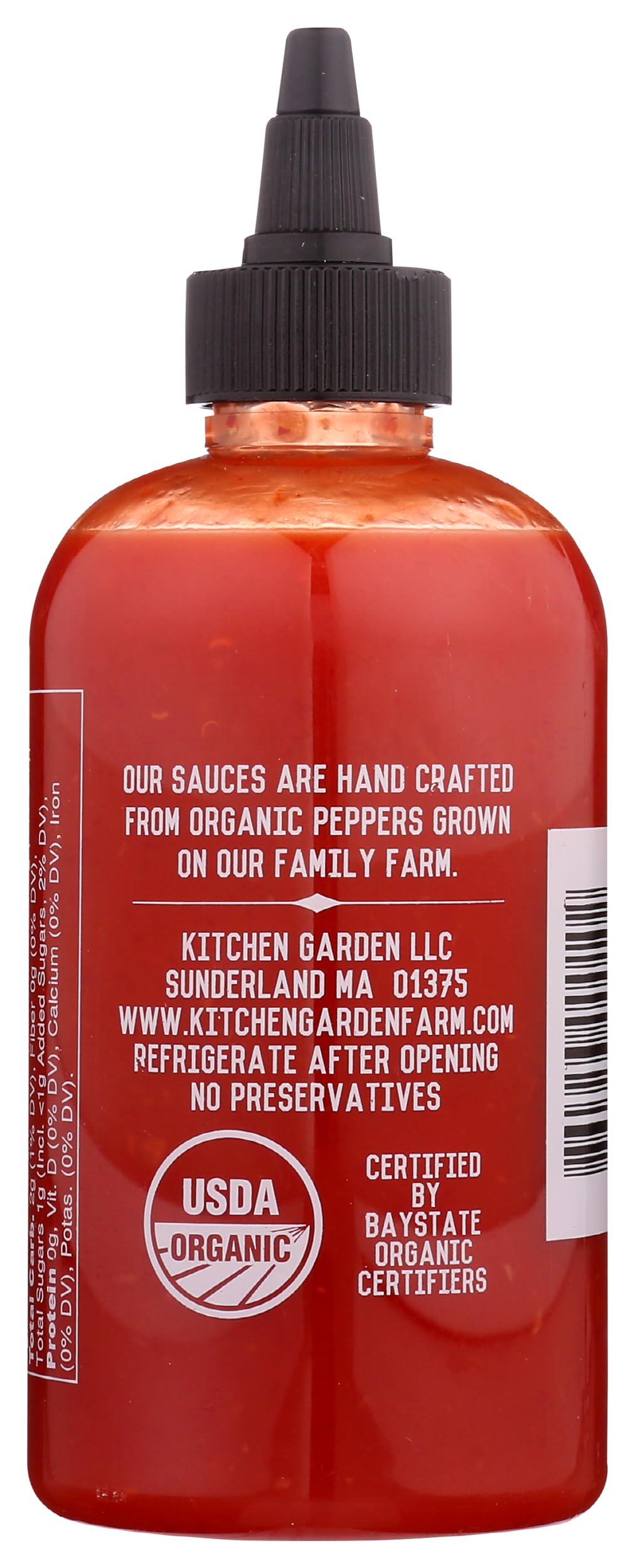 Kitchen Garden Organic Sriracha, 8 Oz