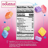 DOUzzle Kosher, Stack 'n Snack Candy Blocks, Edible Bricks, Building Blox, Construction Cake Toppers, (10 Pack), Individually Wrapped Treats, Birthday