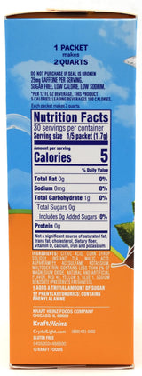 Crystal Light Peach Iced Tea Drink Mix, 12-Quart Canister (Pack of 8)