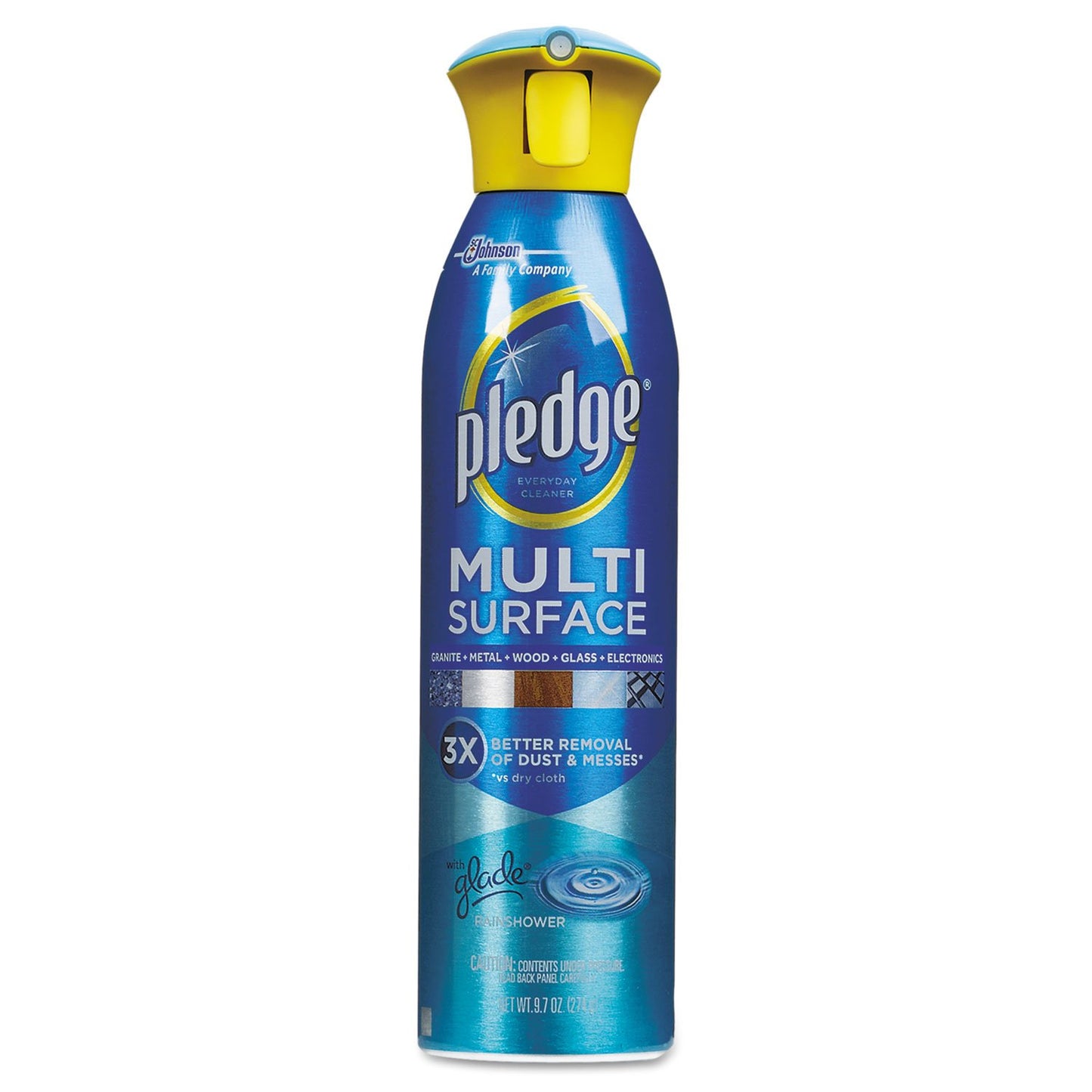 Pledge CB724166 Multi-Surface Everyday Aerosol Rainshower 9.7oz
