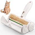 ZELOVO Roller Pet Hair Remover - Reusable Lint Roller for Cat & Dog Hair on Carpet, Couch, Car, Furniture, Rugs & Bedding - Portable, Eco-Friendly