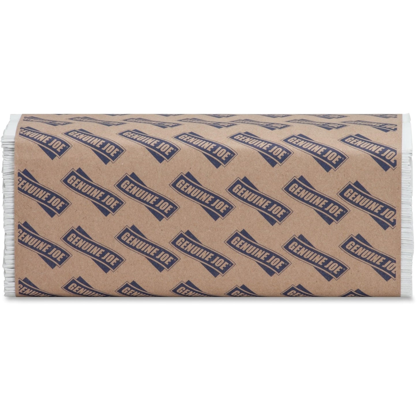 Genuine Joe C-Fold Hand Towels, 1-Ply, 10" x 13", 2400 Sheets/Pack, 12 Count