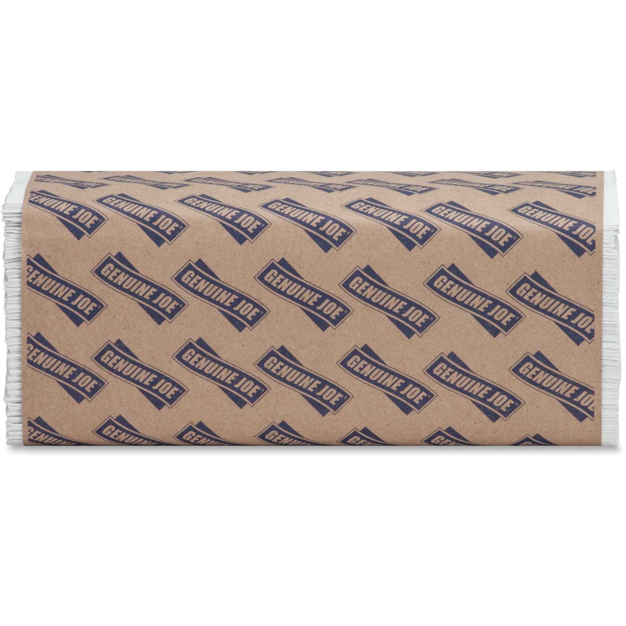Genuine Joe C-Fold Hand Towels, 1-Ply, 10" x 13", 2400 Sheets/Pack, 12 Count