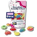 Sweet Swedish Candy Mix Sweet Gummy Candy Bubs - Chewy and Foamy - Hand Packed in Sweden - Swedish Candy Chef - .5LB