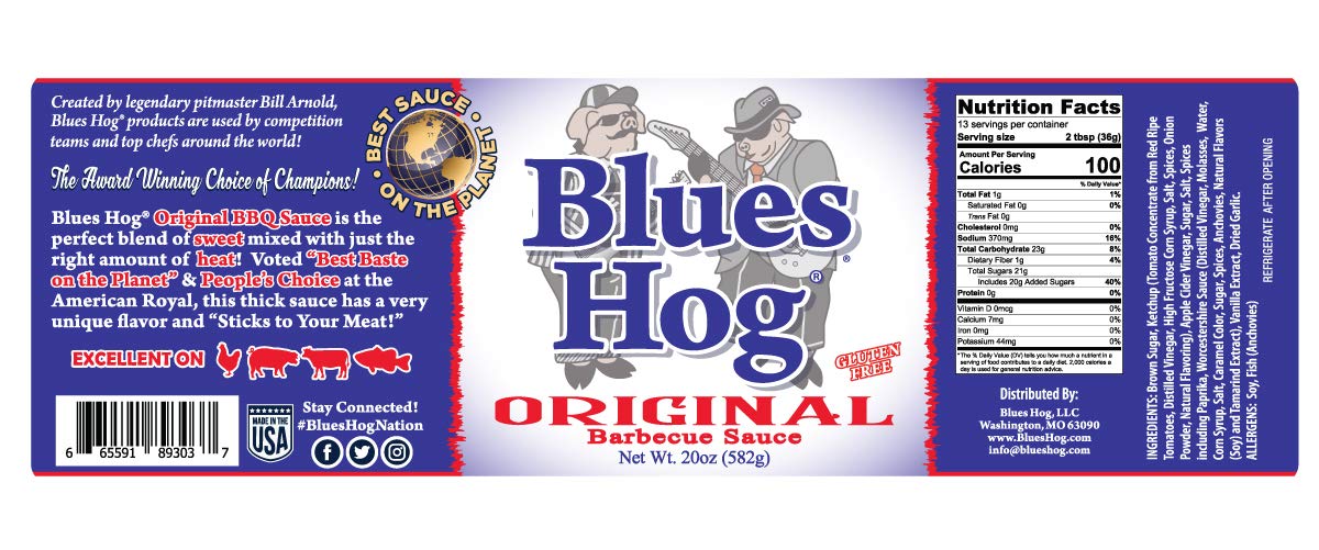 Blues Hog Original BBQ Sauce 16 oz.