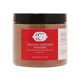 Civilized Coffee Espresso Powder Grande - Premium Colombian Coffee for Baking, Desserts & Smoothies, Non-GMO, Medium Roast, Fine Ground (6 oz)