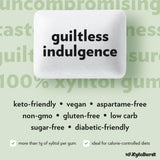 XyloBurst Gum | Xylitol Chewing Gum | Sugar Free, Gluten Free, Keto Friendly | Aspartame Free Gum For Oral Health | Green Tea | 500-Count Bag