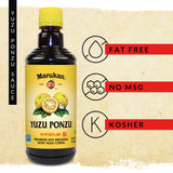 Marukan Yuzu Ponzu - Premium Soy Dressing with Yuzu Citrus for Dumplings & Pot Stickers, Gluten-Free Ponzu Sauce (24 fl oz)