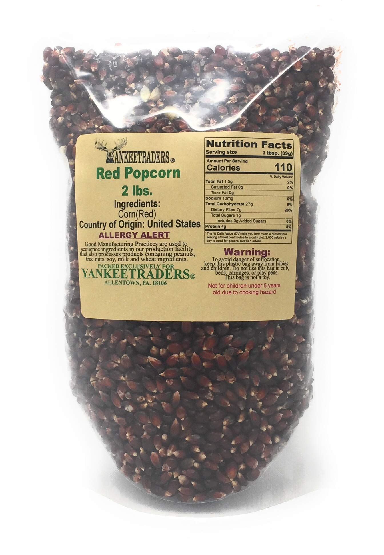 Red Popcorn ~ 2 Lb Bag