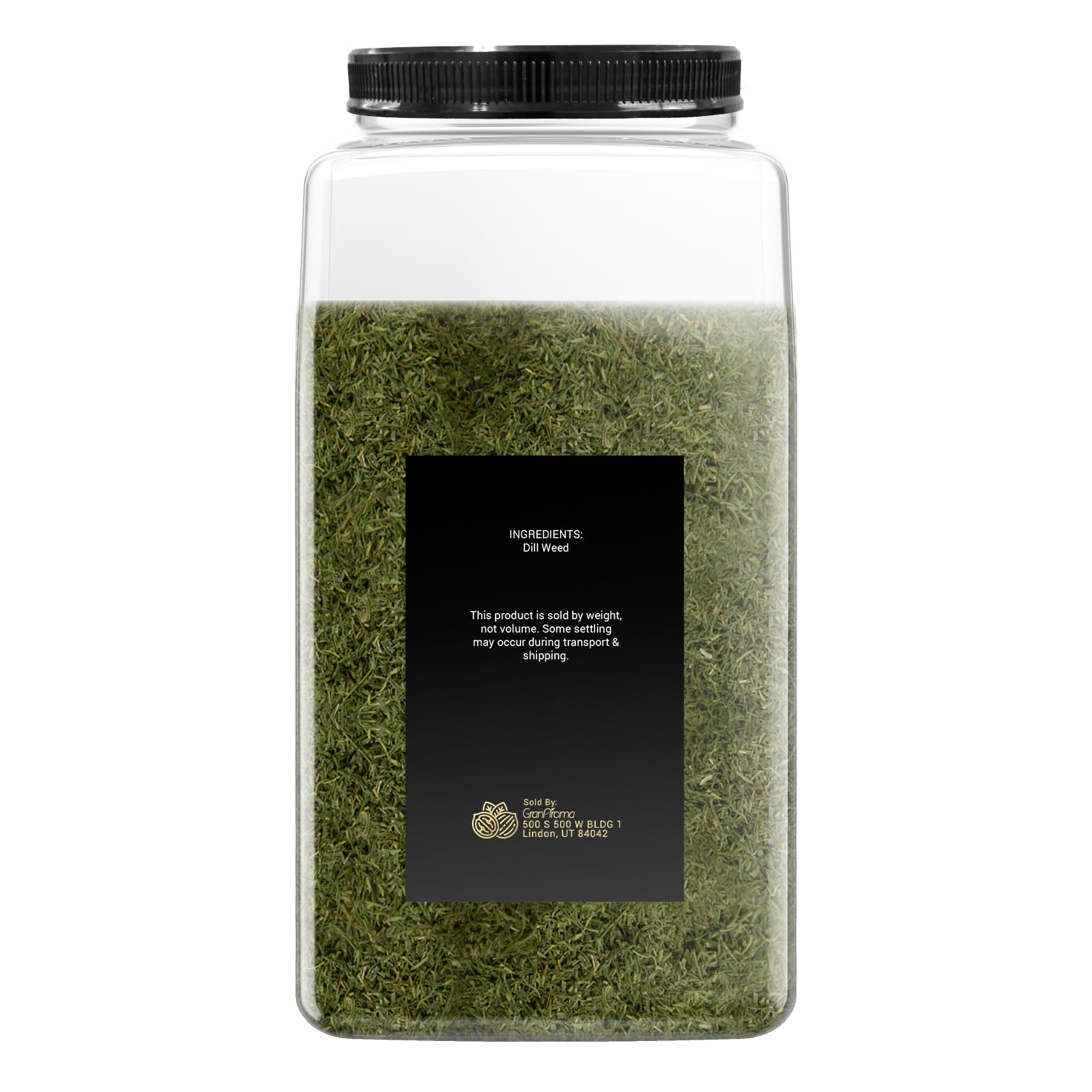 GranAroma Dill Weed, Garnish, Light Taste, Pickling & Brining (28.8 Ounce)