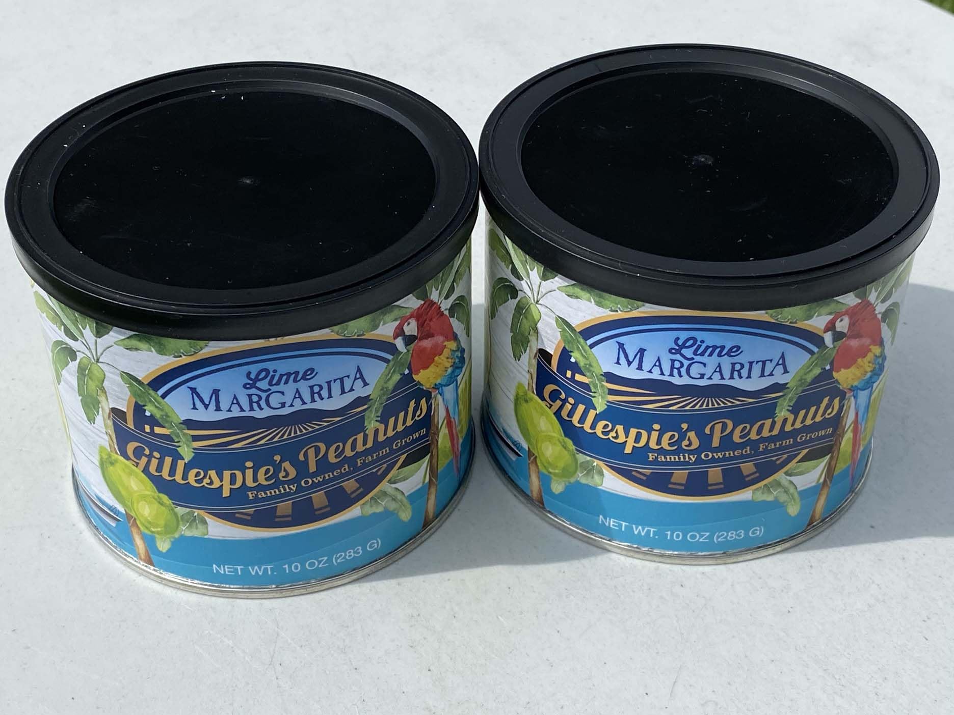 Lime Margarita 10oz cans Gillespie's Peanuts grown on our family farm! lm (1 10oz Can)