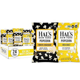Hal's New York Popcorn, Gluten Free, 0.75oz and 0.90oz (Popcorn Variety Pack, Pack of 24)