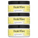 Fresh Wave Lemon Odor Removing Gel, 7 oz., Pack of 3 - Safer Odor Absorbers for Home, Natural Plant-Based Odor Eliminator, Every 7 oz. lasts 15-30