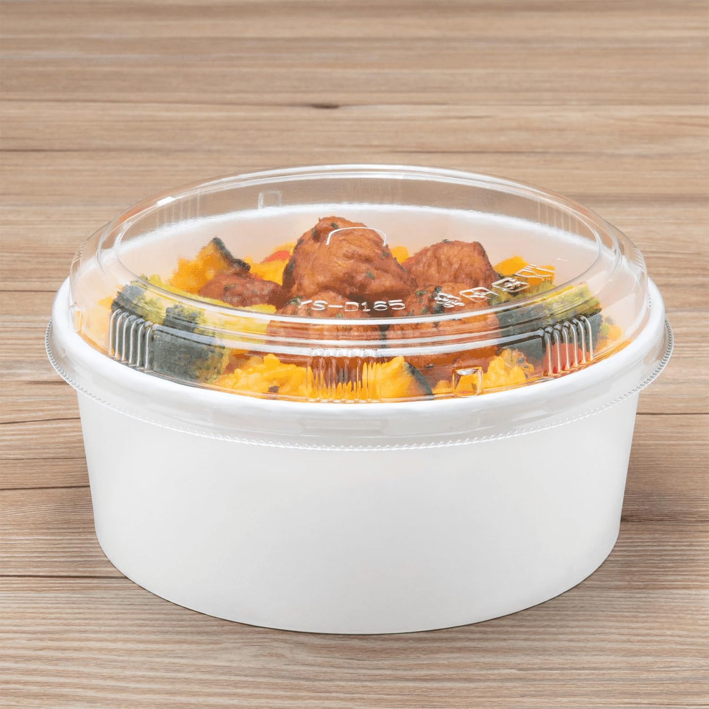 Karat FP-PSB32 32 oz. Paper Short Buckets (Case of 360)