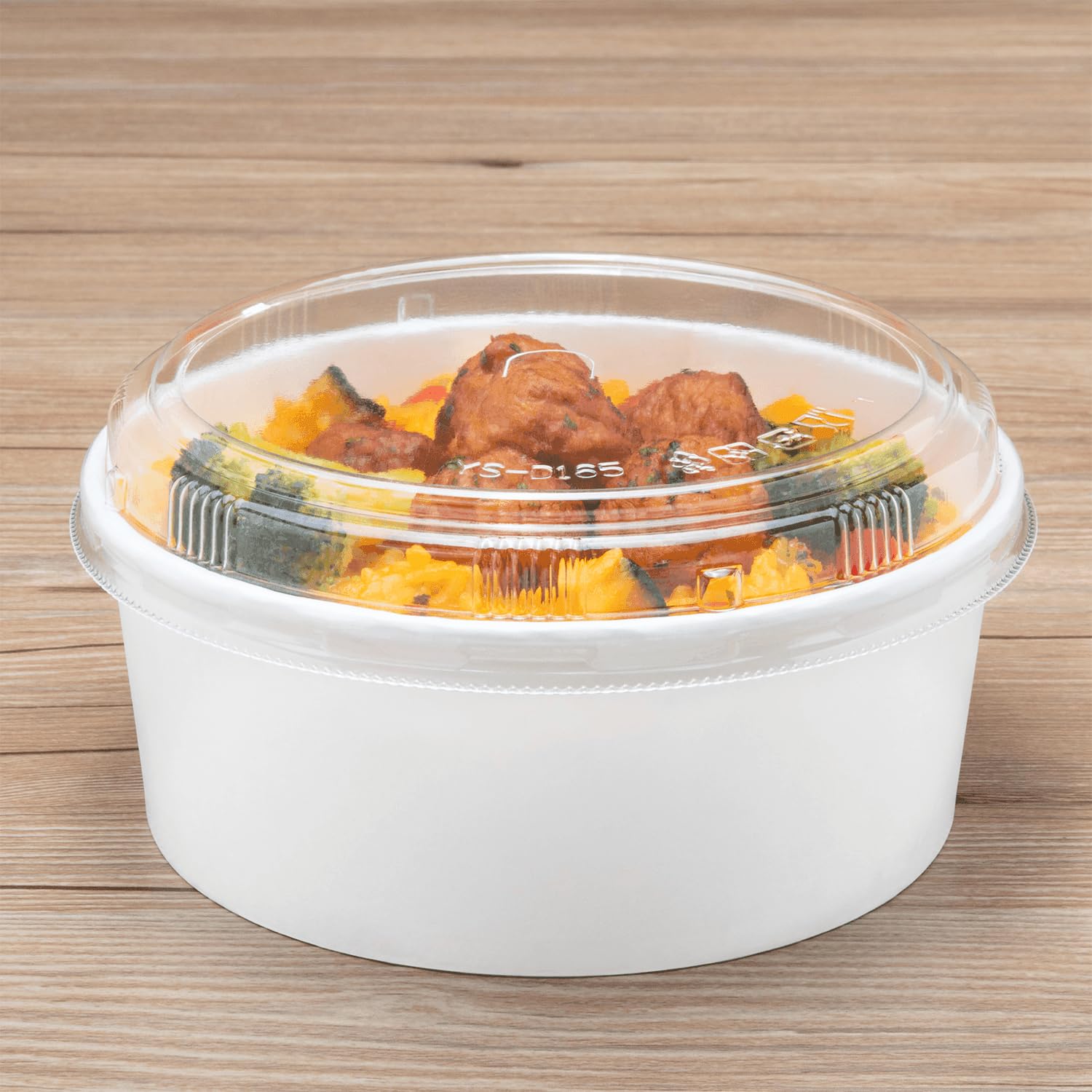 Karat FP-PSB32 32 oz. Paper Short Buckets (Case of 360)