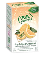 True Grapefruit 32ct (Pack of 1) - Water Enhancer - Bulk Dispenser - 0 Calorie Drink Mix Packets for Water - Sugar Free Grapefruit Flavoring Powder