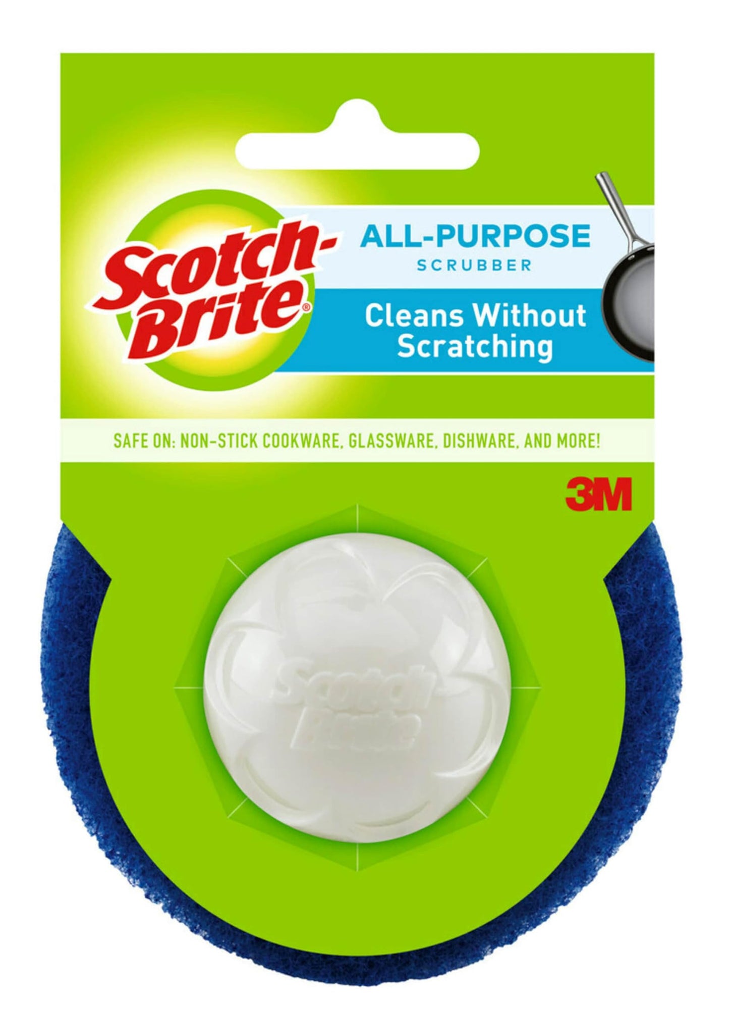 Scotch-Brite® Dobie Scrubber 498, Multicolor, Blue or White