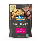 Blue Diamond Almonds, Gourmet Specialty Pink Himalayan Rock Salt Flavored Classic Snack Nuts Perfect for Charcuterie, Holidays, Gatherings, or Savory