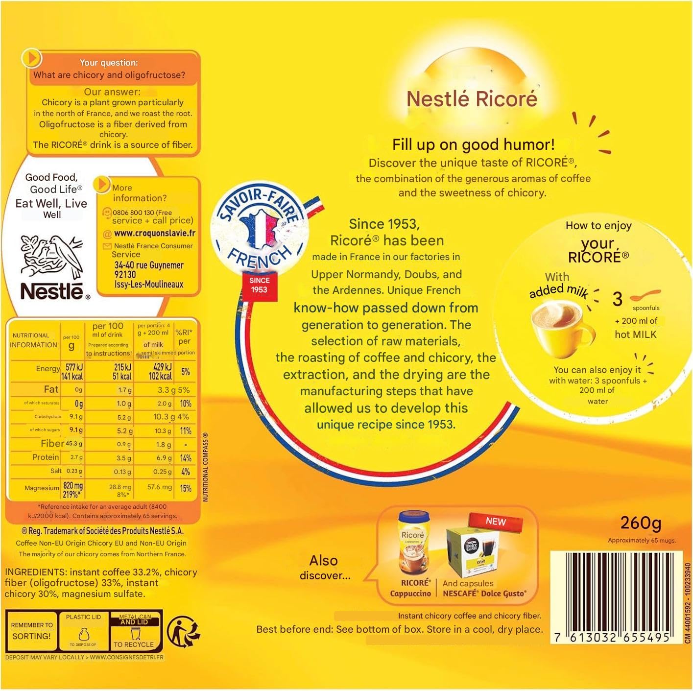 Ricore Chicoree Cafe 260g