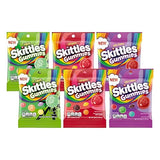 Skittles Gummies Variety Pack (Sour, Original, & Wild Berry) (Pack of 6) Variety Pack