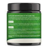 Mushroom Matcha Powder, Japanese Ceremonial Matcha Infused With 7 Superfood Mushrooms, MCT Oil, Coconut Milk Powder, Natural, Gluten Free, Taste Great