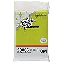 Scotch-Brite 200CC Griddle Screen, 4? x 5.5? Heavy-Duty Grill Scrubbing Pads (20 Pack) - Removes Carbonized Grease & Food from Flat Top Griddles
