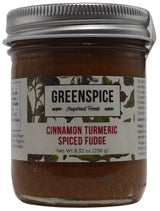 GREENSPICE: Cinnamon Turmeric Spiced Fudge