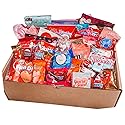 Munchie Mountain 75-Count Valentine Care Package and Valentine's Day Candy Snack Box for Boyfriend, Girlfriend, College student, Grandkids, Husband