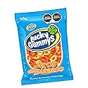 Lucky Gummys Double Layered Peach Rings Gummy Candy Aros de Durazno, bag of 2.2 Lb