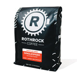 Rothrock Coffee - Singlespeed - Medium Roast - Whole Bean Coffee - For Espresso, Drip Brew, French Press & More - Versatile Roast - Fruity, Chocolatey