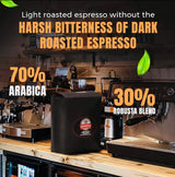 Nicoletti Coffee Espresso Roast Beans 5lb(Made in Brooklyn NY since 1972) Fresh Roasted Espresso beans with Date Stamp.