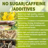 60 Handmade Mullein Tea Bags,100% Pure and Natural Mullein Leaf Tea, No Sugar/Caffeine/Additives, Support Lung Health & Respiratory Wellness