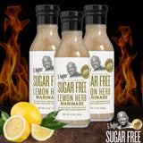G Hughes Sugar Free Lemon Herb Marinade, Low Carb - 12 Oz (3-Pack)