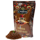 Çar??ba?? Dibek Coffee (Dibek Kahvesi) - Traditional Turkish Ground Coffee Blend - Unique Aroma & Rich Taste - Since 1946 - 200g (7.05 oz)