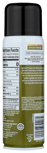 Spectrum Organic Spray Oil, Olive, 5 fl oz