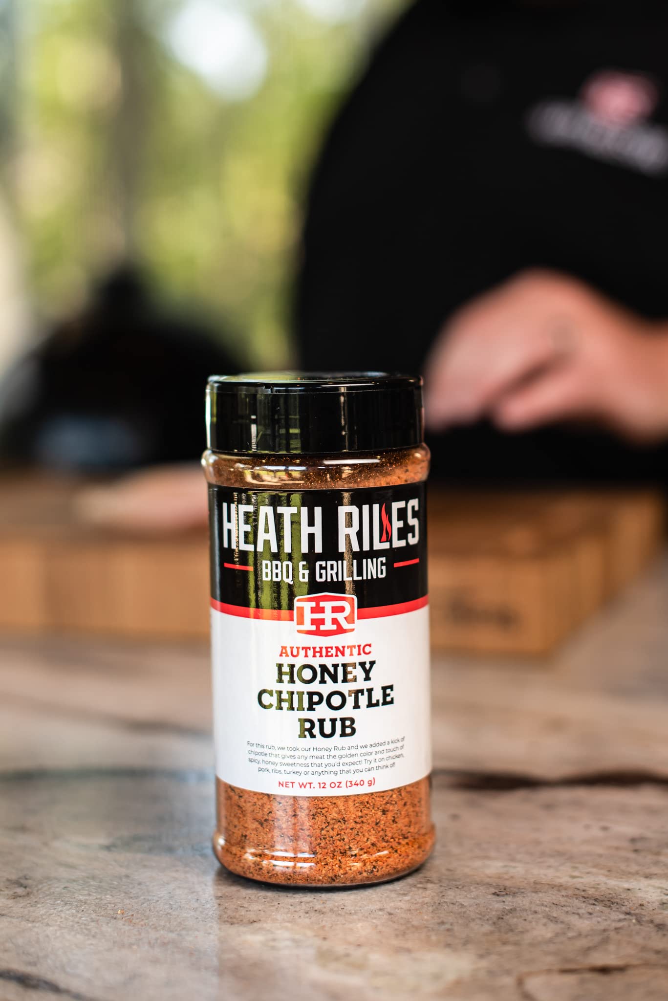 Heath Riles BBQ Honey Chipotle Rub Combo with Refill Bag (1 Rub, 1 Refill Bag), Competition Winning Products from Pitmaster Heath Riles