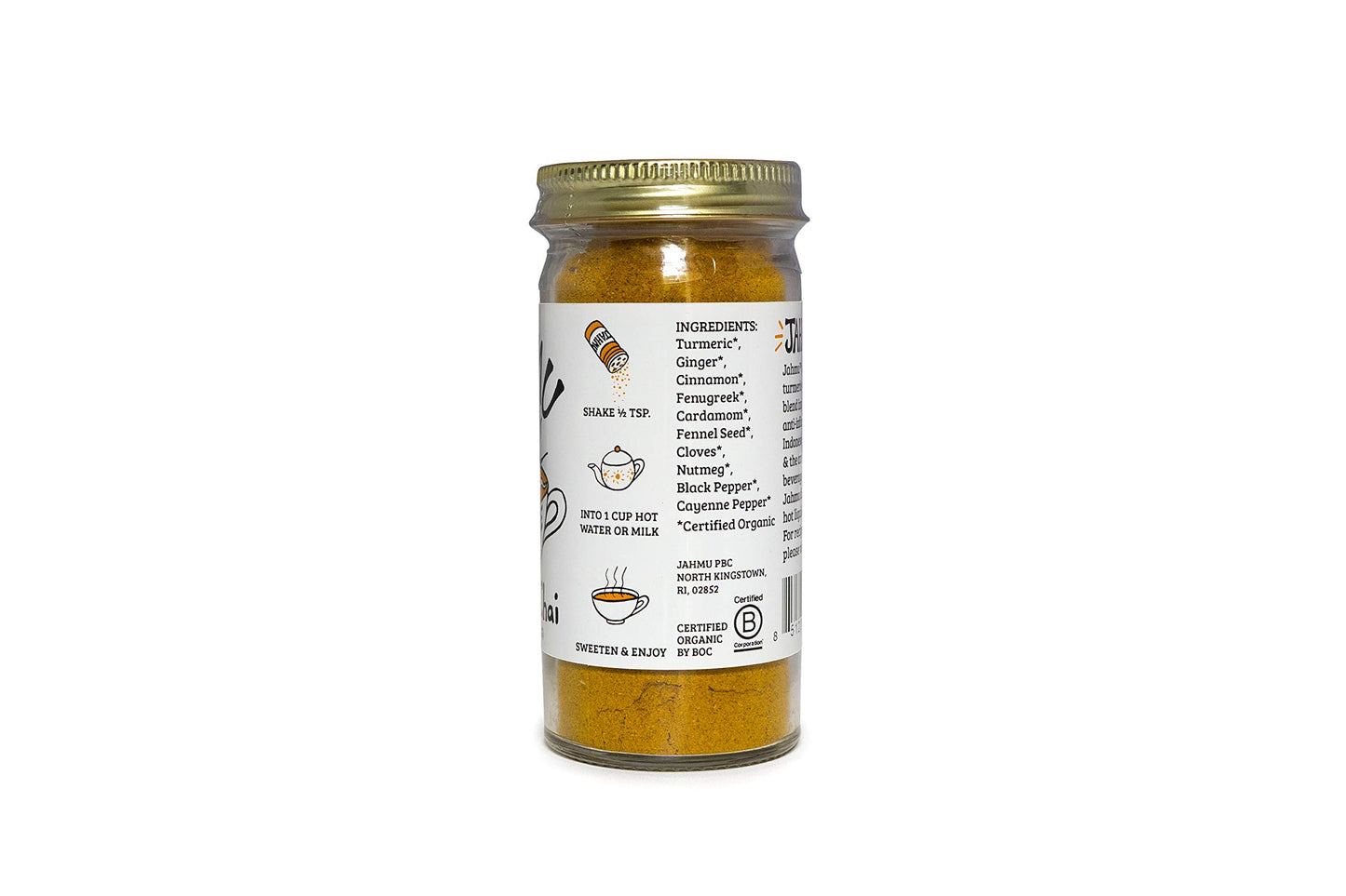 Caffeine Free Turmeric Chai (Spice Jar)