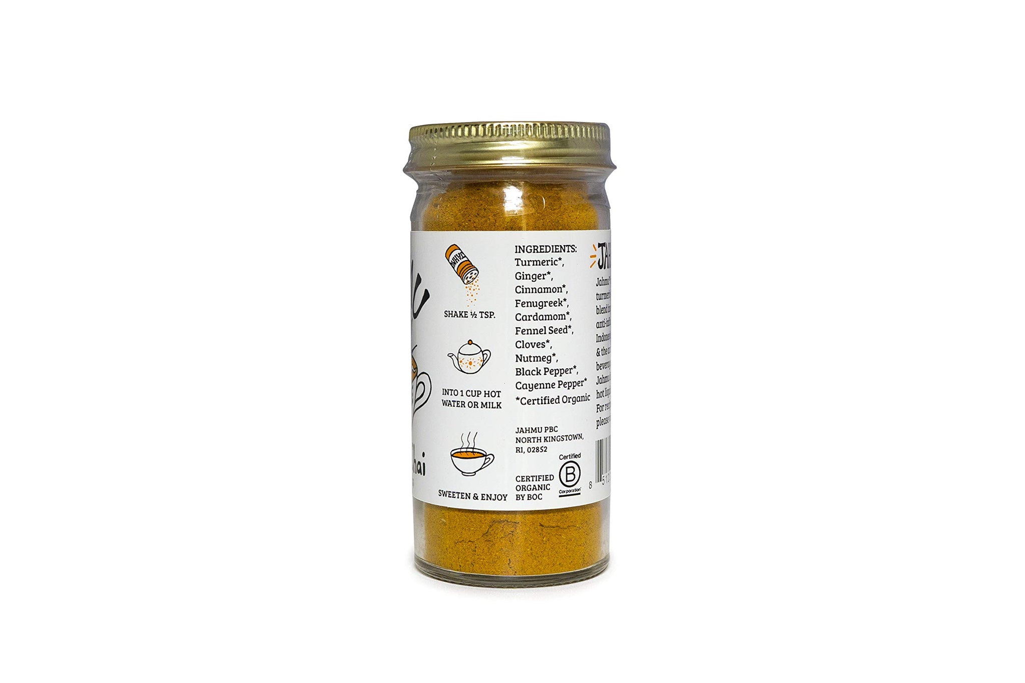 Caffeine Free Turmeric Chai (Spice Jar)