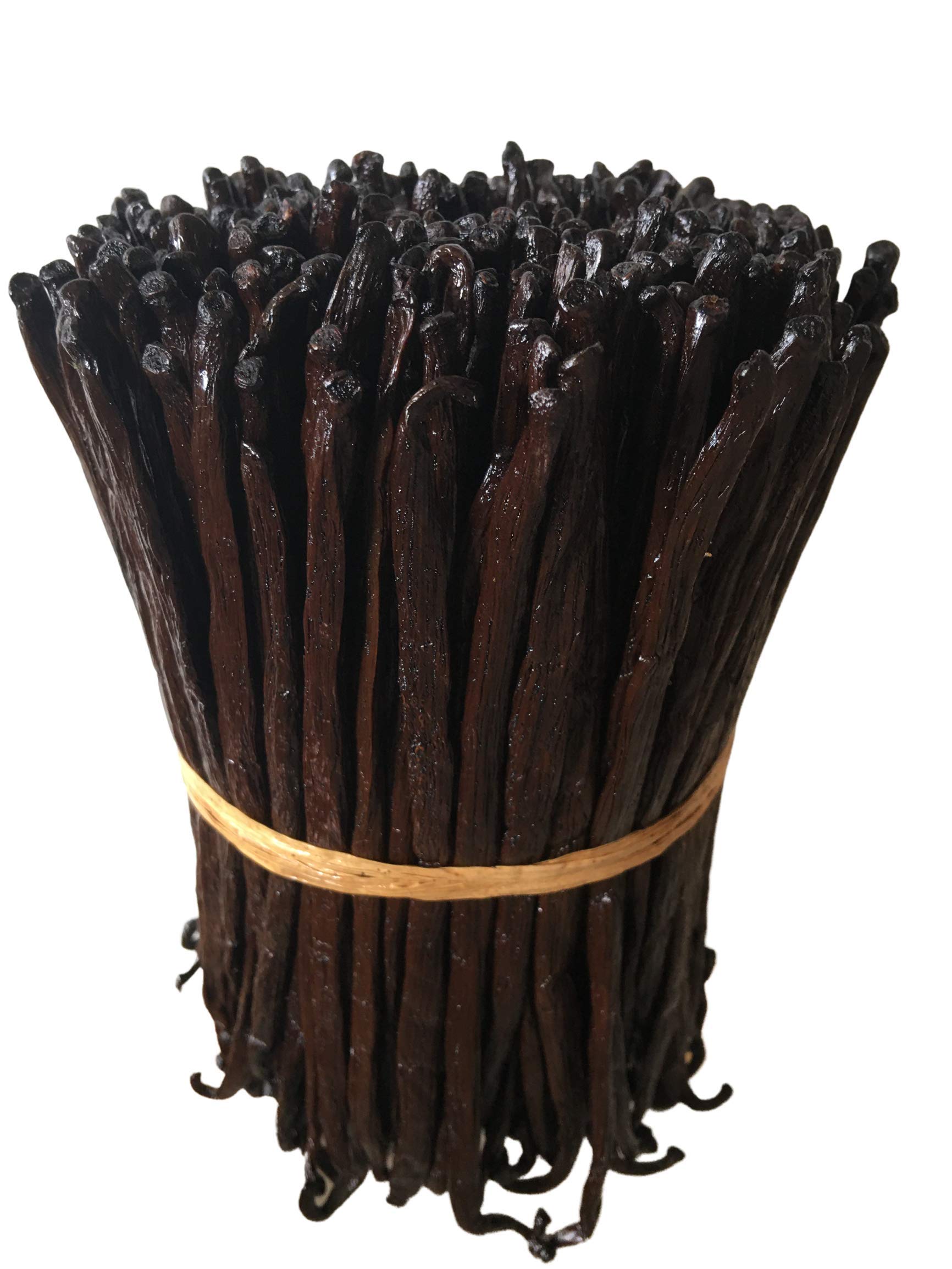 30 Organic Madagascar Vanilla Beans Grade A/B. Certified USDA Organic. 5"-7" by FITNCLEAN VANILLA. Bourbon Fresh Whole NON-GMO Pods