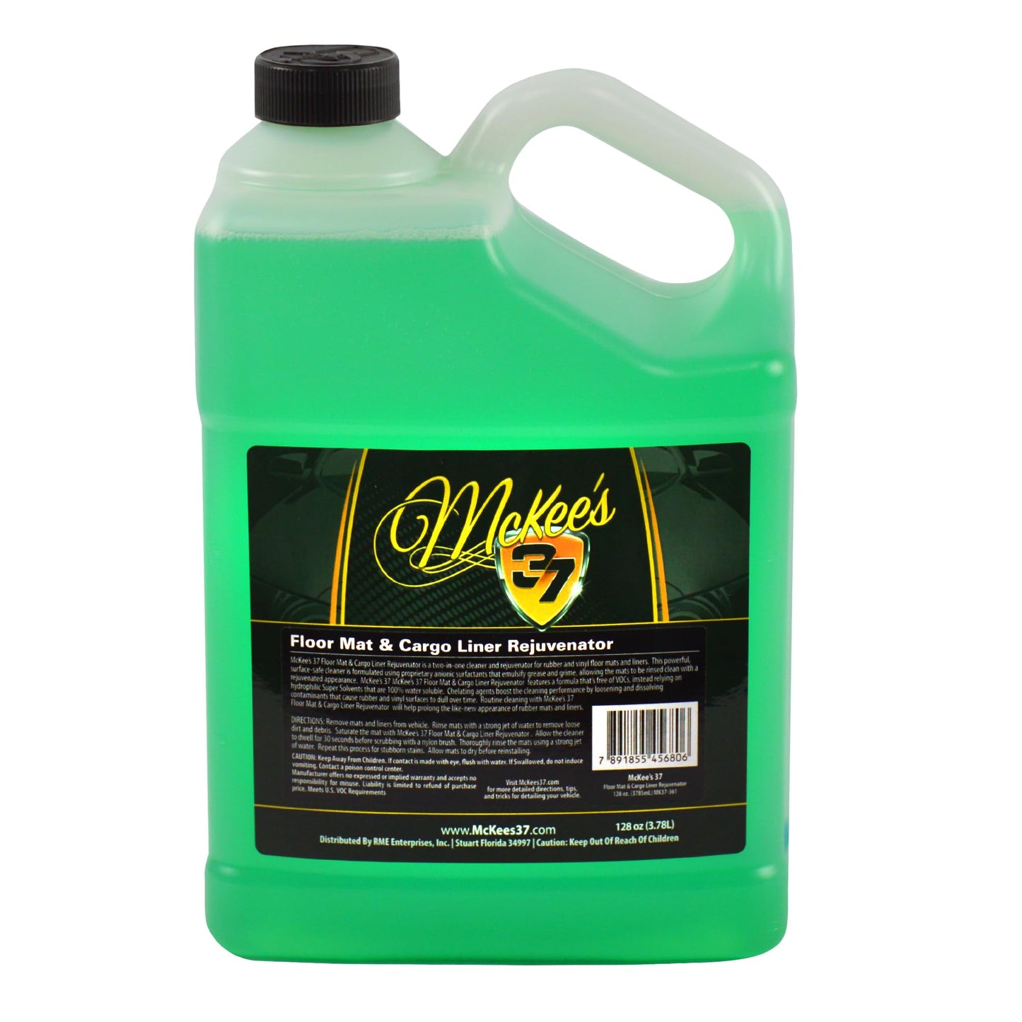 McKee's 37 MK37-361 Floor Mat & Cargo Liner Rejuvenator, 128 fl. oz