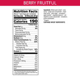 Kashi Breakfast Cereal, Vegan Protein, Organic Fiber Cereal, Berry Fruitful, 15.6oz Box (1 Box)