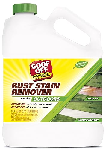 RustAid GSX00101 Goof Off Rust Stain Remover, 1 Gallon