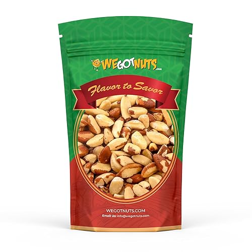 We Got Nuts Brazil Nuts - 3 Pounds,Whole, Shelled, Raw, Natural, No Preservatives Added, Non-GMO, NO PPO, 100% Natural