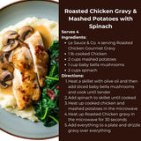 Le Sauce & Co. 4-serving Roasted Chicken Gourmet Brown Gravy, Gluten Free, Premium Broth, Add to Rotisserie Chicken Breast, Mashed Potatoes, Pantry