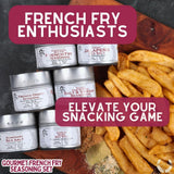 Gourmet French Fry Seasoning Set - Six Pack | Oprah's Favorite Thing 2024 | Authentic Small Batch Seasoning Mixes | 6 Gourmet All Natural Spice Blends