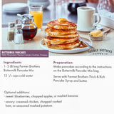Farmer Brothers Premium Sweet Cream Buttermilk Pancake and Waffle Mix, Complete Baking Mix, 5 lb Bag