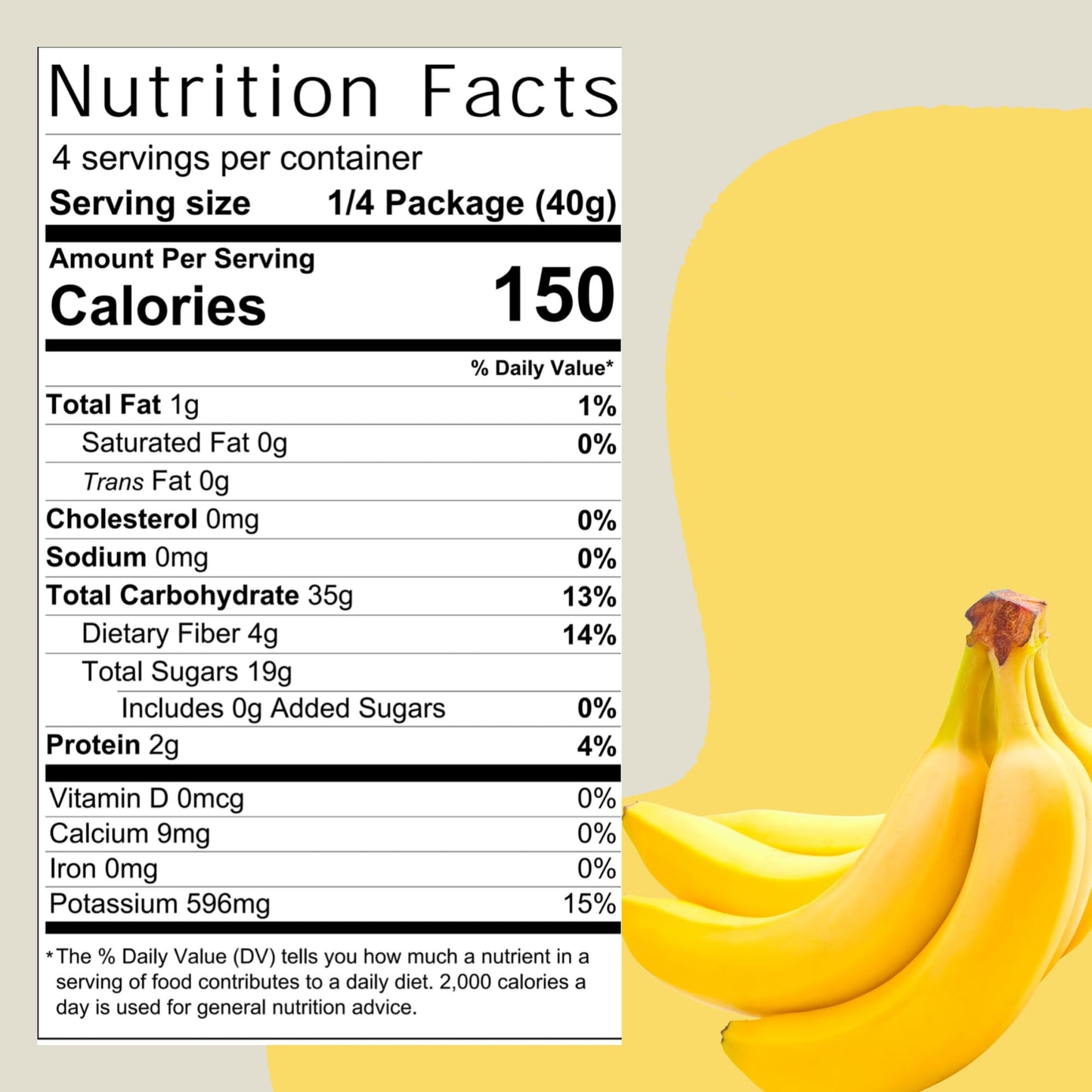 SOL SIMPLE Regenerative Organic Certified, Dried Banana | 6oz Snack Pack (2 Bags Total) | One Ingredient | Vegan | Non-GMO | No Added Sugar | Fair