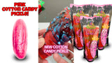 Cotton Candy Pickle Kit (PINK)-Tiktok Candy Gift Pouch (13 Pcs)-Gifts For Teens, Kids From Tiktok w Fruit Roll ups, skwinkles salsagheti Mexican candy