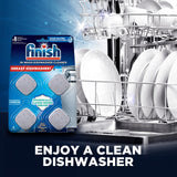 Finish In-Wash Dishwasher Cleaner: Clean Hidden Grease and Grime, 3 ct