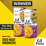 GI Pasta Fusilli, 6-Pack (52.8 oz Total) | Low Glycemic, Italian-Style Spiral Pasta Ideal for Thick Sauces, Salads and Weekly Meal Prep